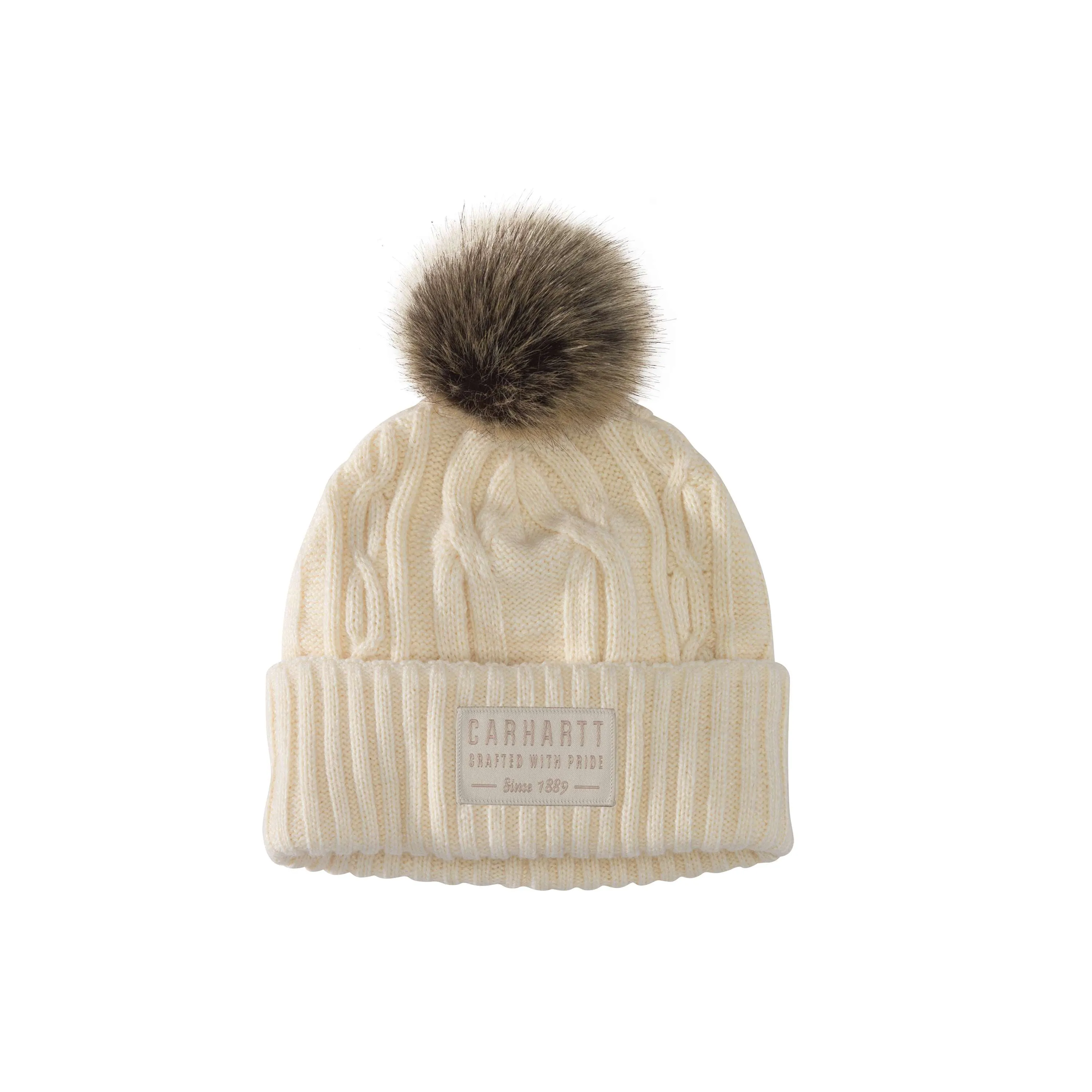 105464 - WOMEN'S KNIT POM-POM BEANIE