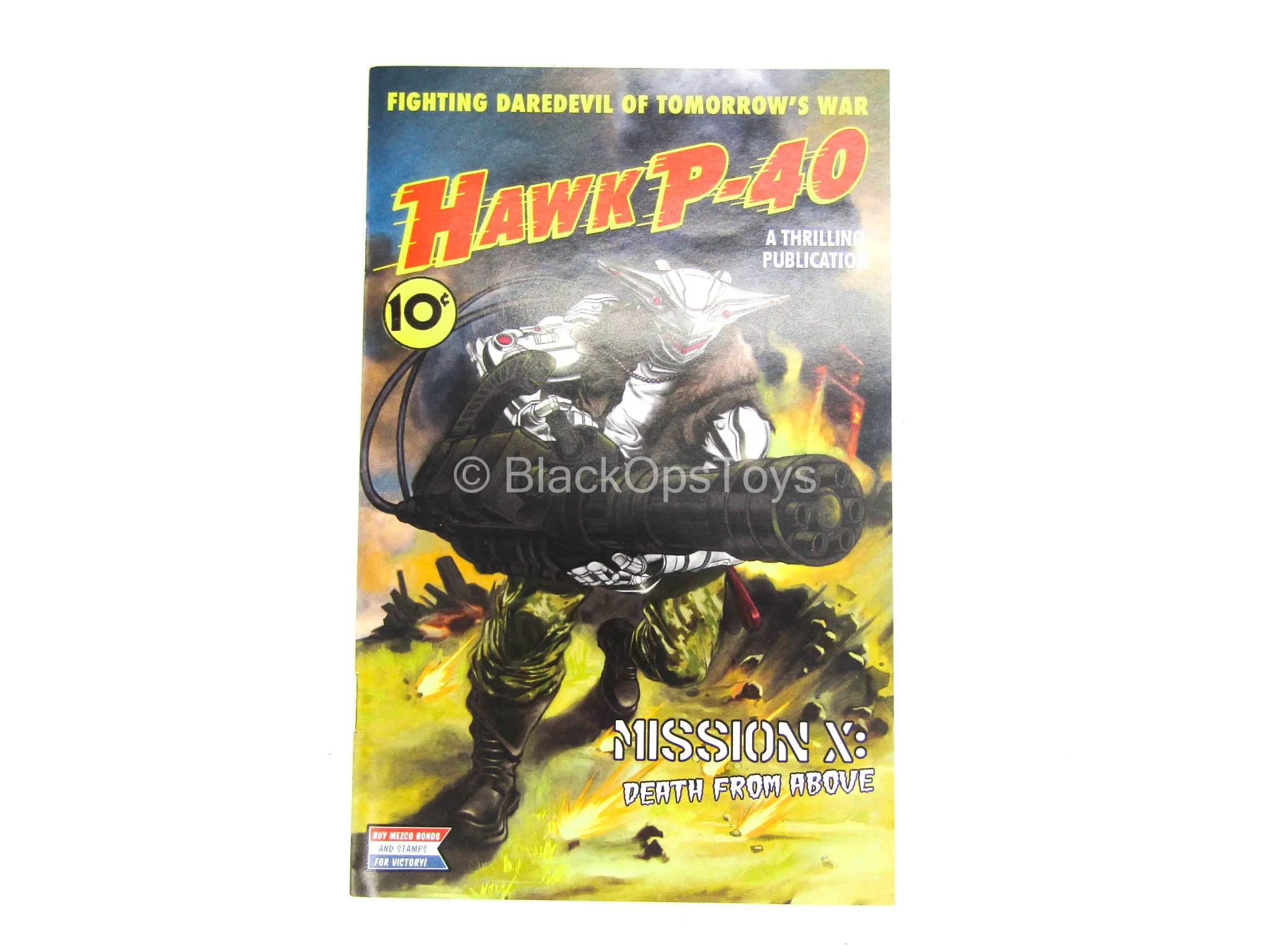 1/12 - Rumble Society - Hawk P-40 - MINT IN BOX