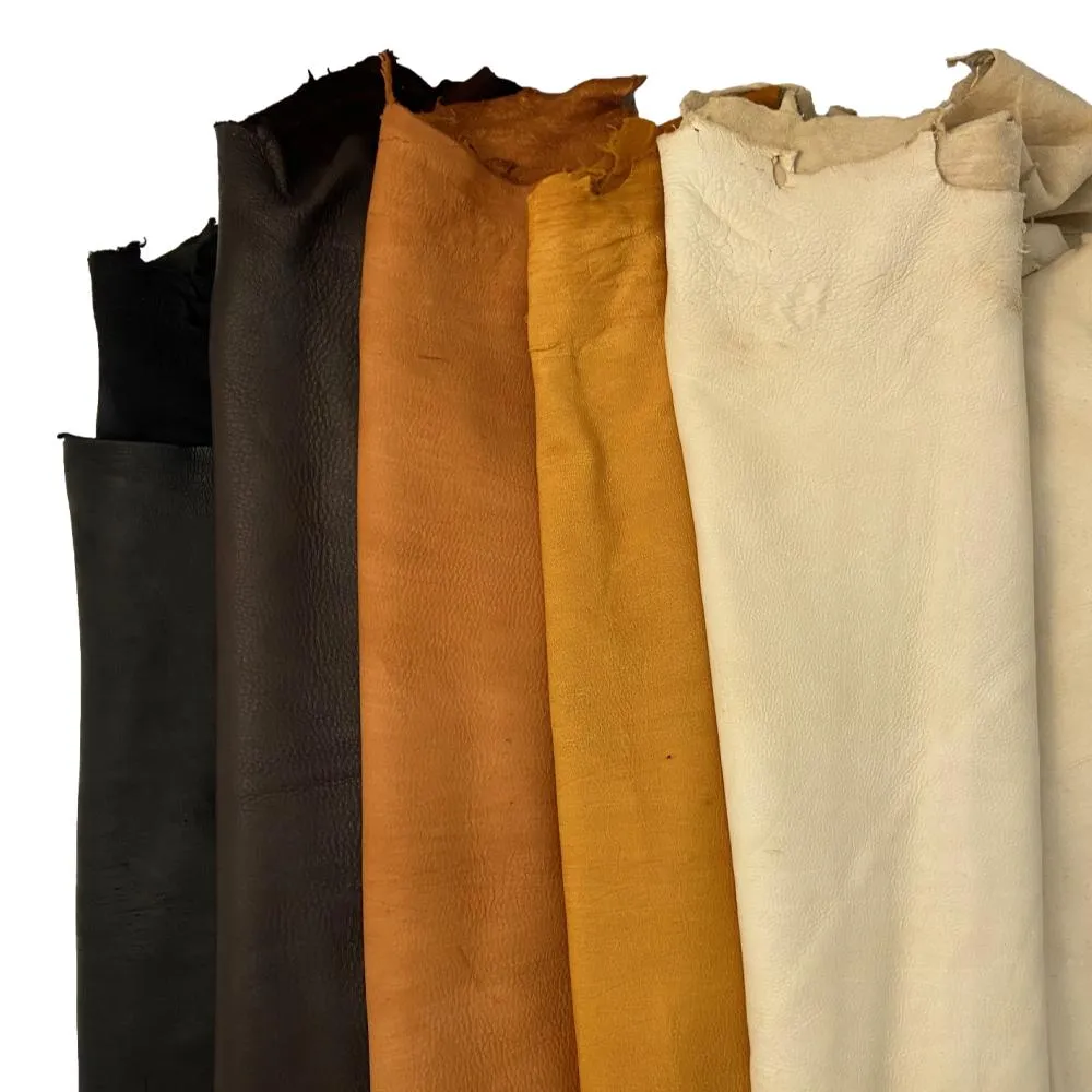 A Grade Deerskin Large Leather Hides - 2-3 oz