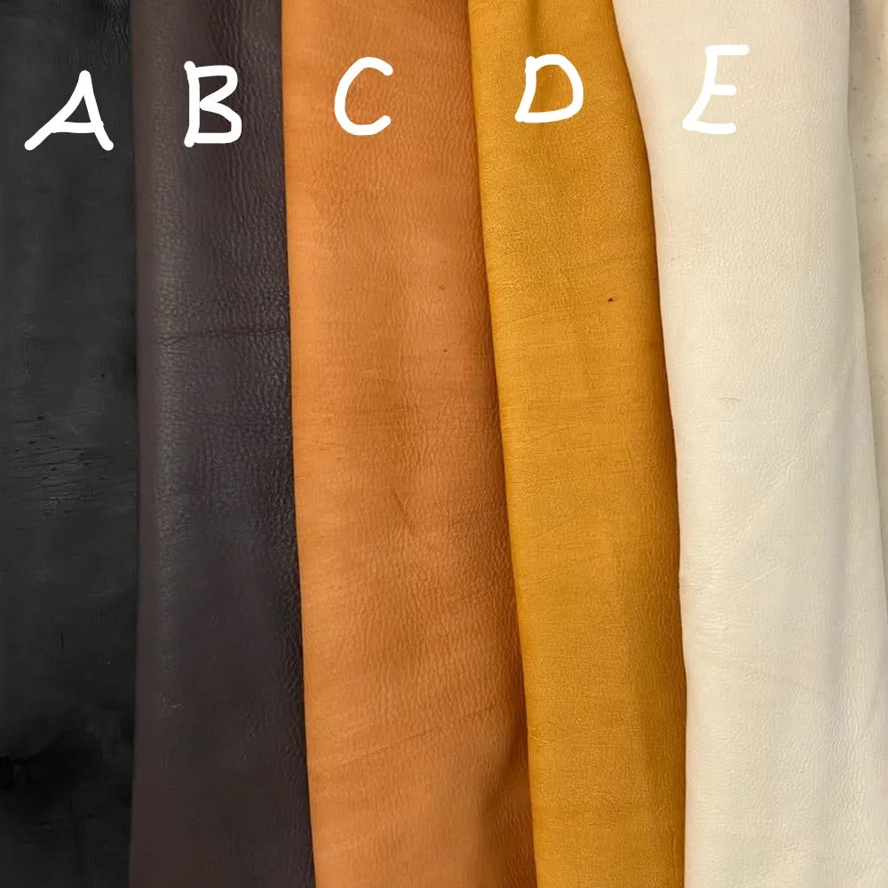 A Grade Deerskin Large Leather Hides - 2-3 oz