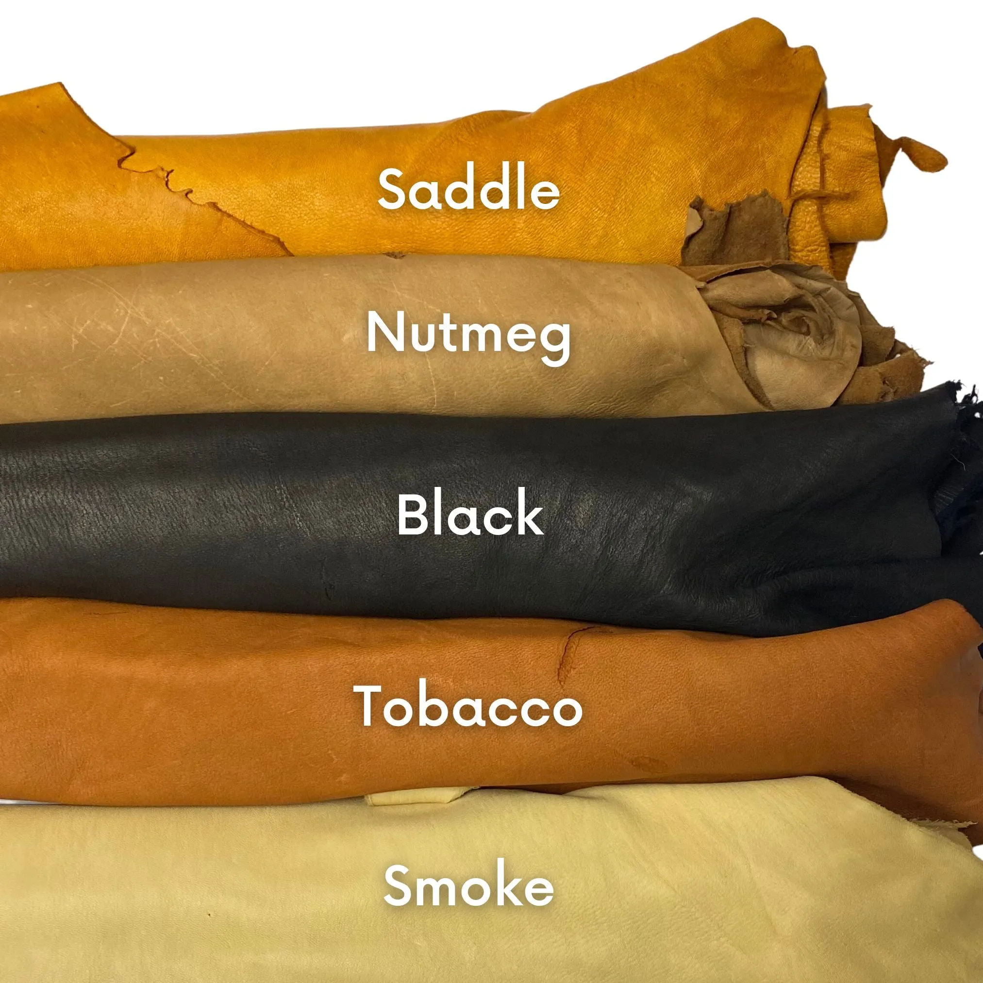 A Grade Deerskin Large Leather Hides - 2-3 oz