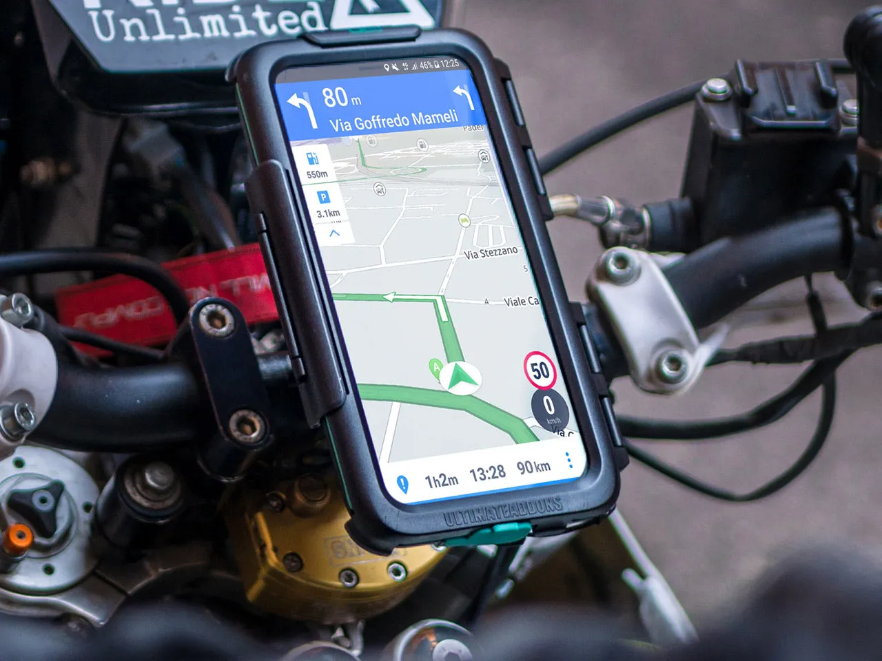 All Samsung Galaxy Waterproof Motorcycle Mount Phone Case Kits - Ultimateaddons