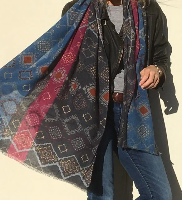 Arabian Nights Fine Wool Scarf