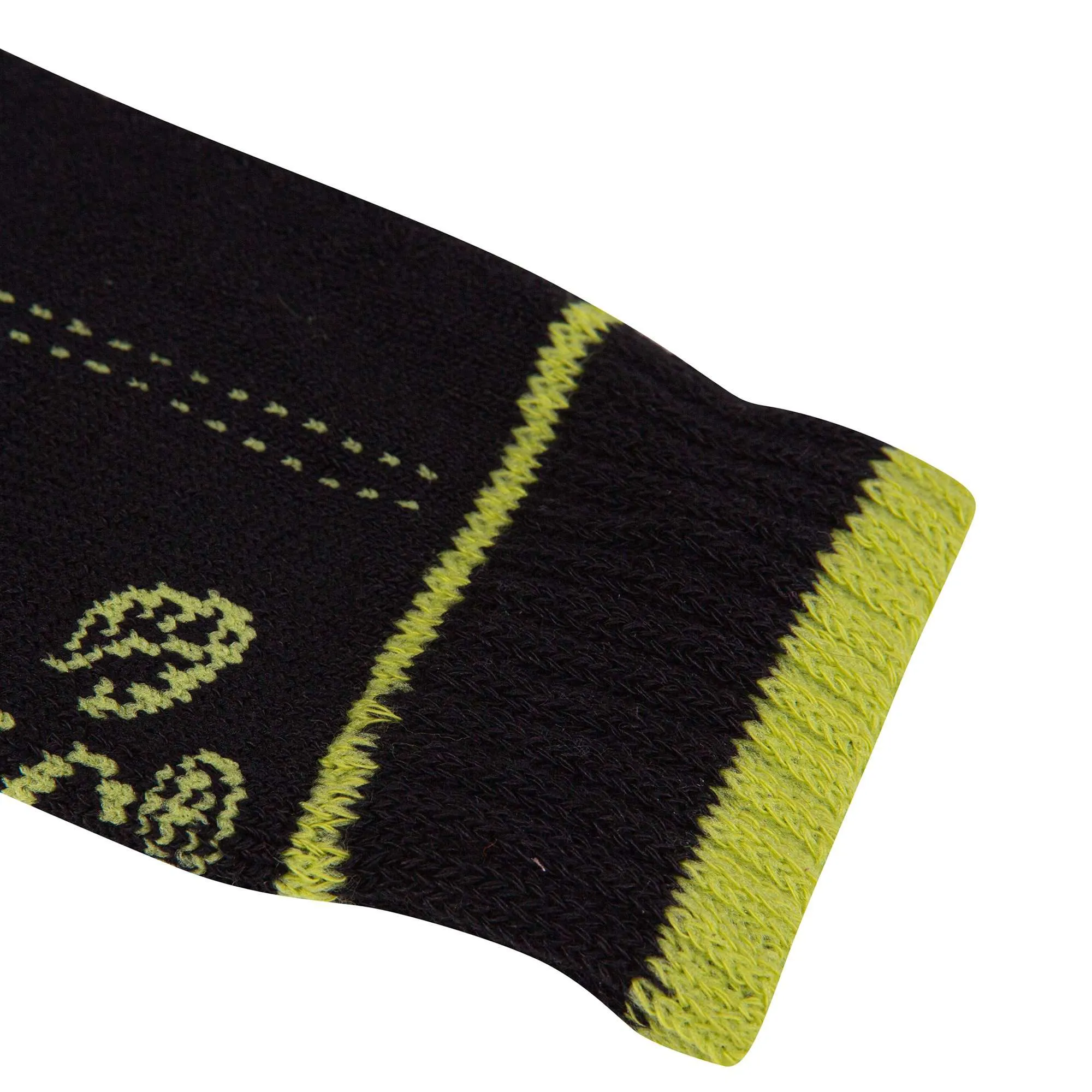 AT3819 Xpert Lo Sock - Black / Lime