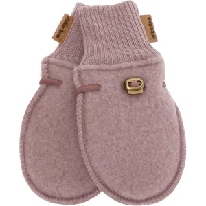 Baby Wool Mittens - Twilight Mauve