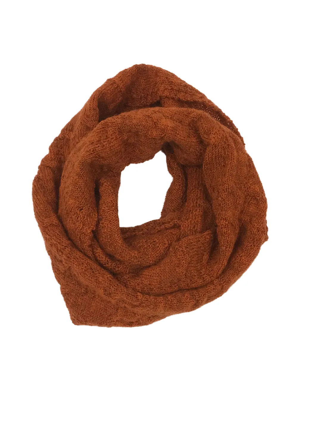 Beanie & Snood Set - Burnt Orange