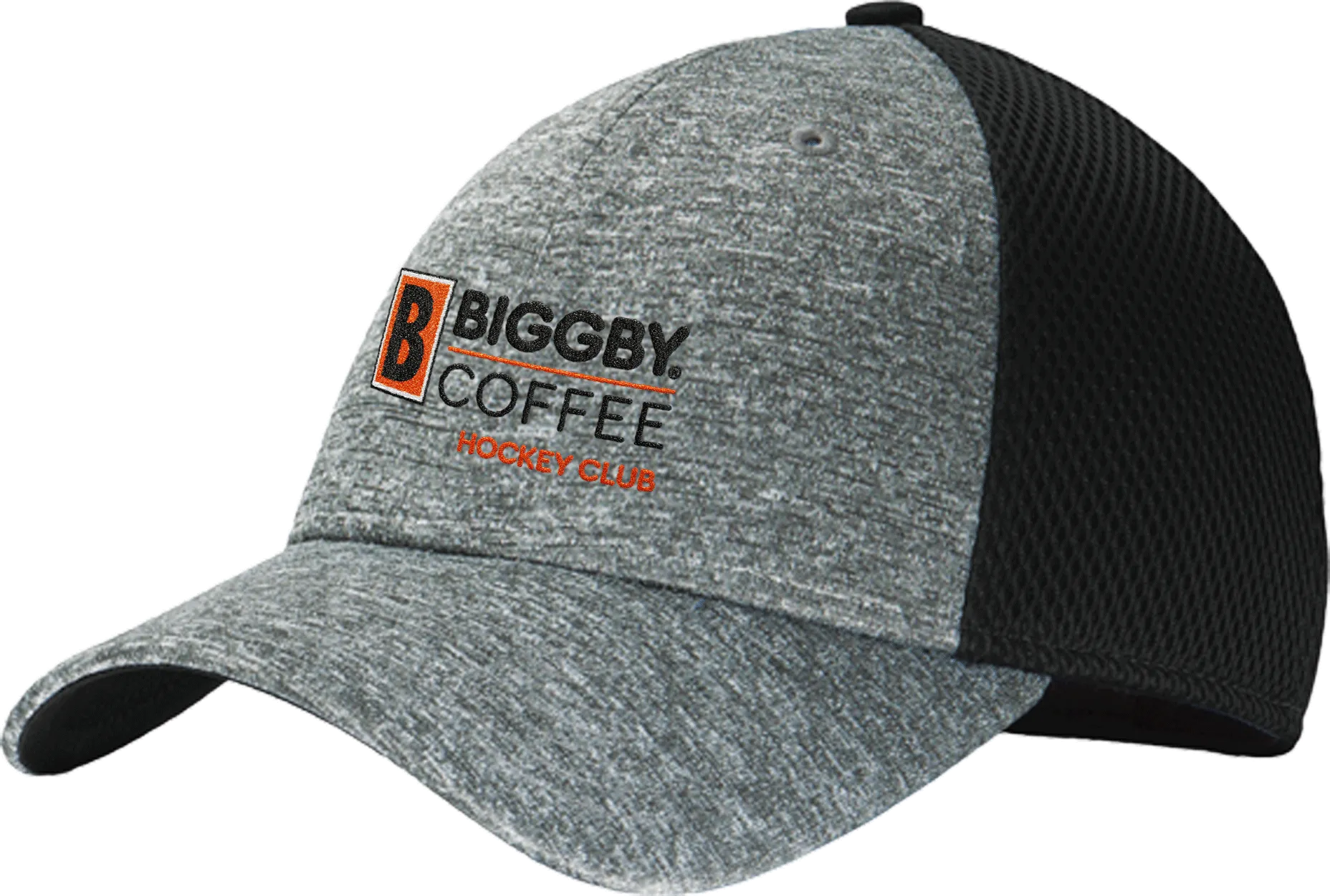 Biggby Coffee Hockey Club New Era Shadow Stretch Mesh Cap