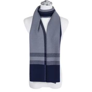 Billy Scarf Blue Grey