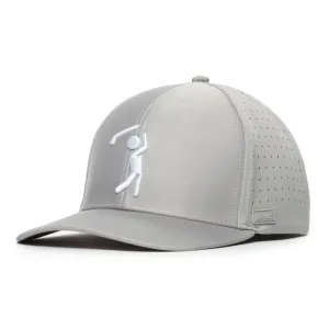 Bogeyman Light Grey - Performance Golf Hat - Stretch Fit