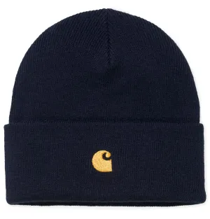 Carhartt WIP Chase Beanie – Dark Navy