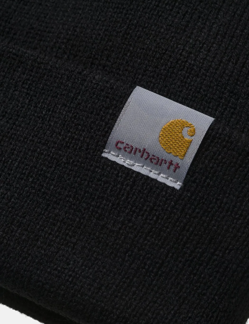 Carhartt-WIP Stratus Low Beanie Hat - Black