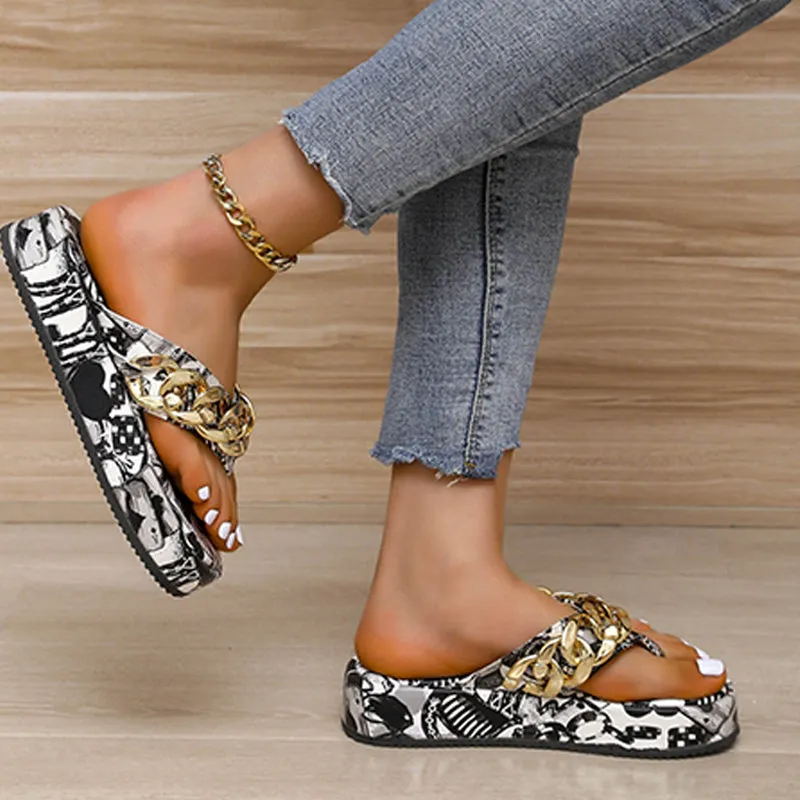 Casual Graffiti Patchwork Solid Color Round Comfortable Shoes