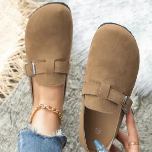 Comfortable Suede Clogs for Women