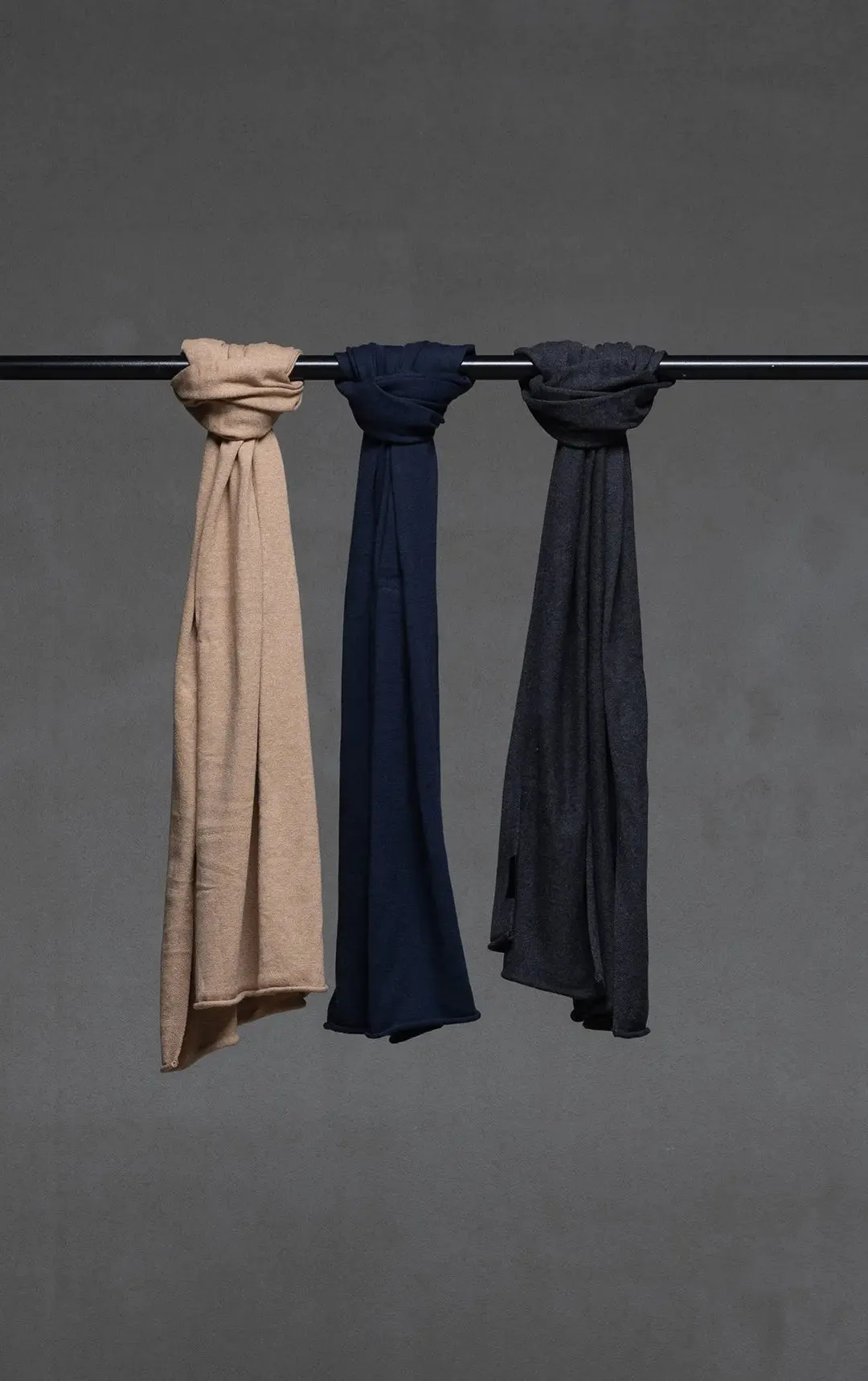 COTTON CASHMERE SCARF