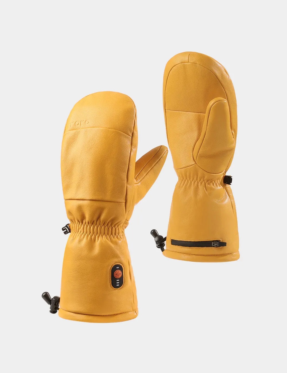 Duluth Unisex Heated Leather Chopper Mittens