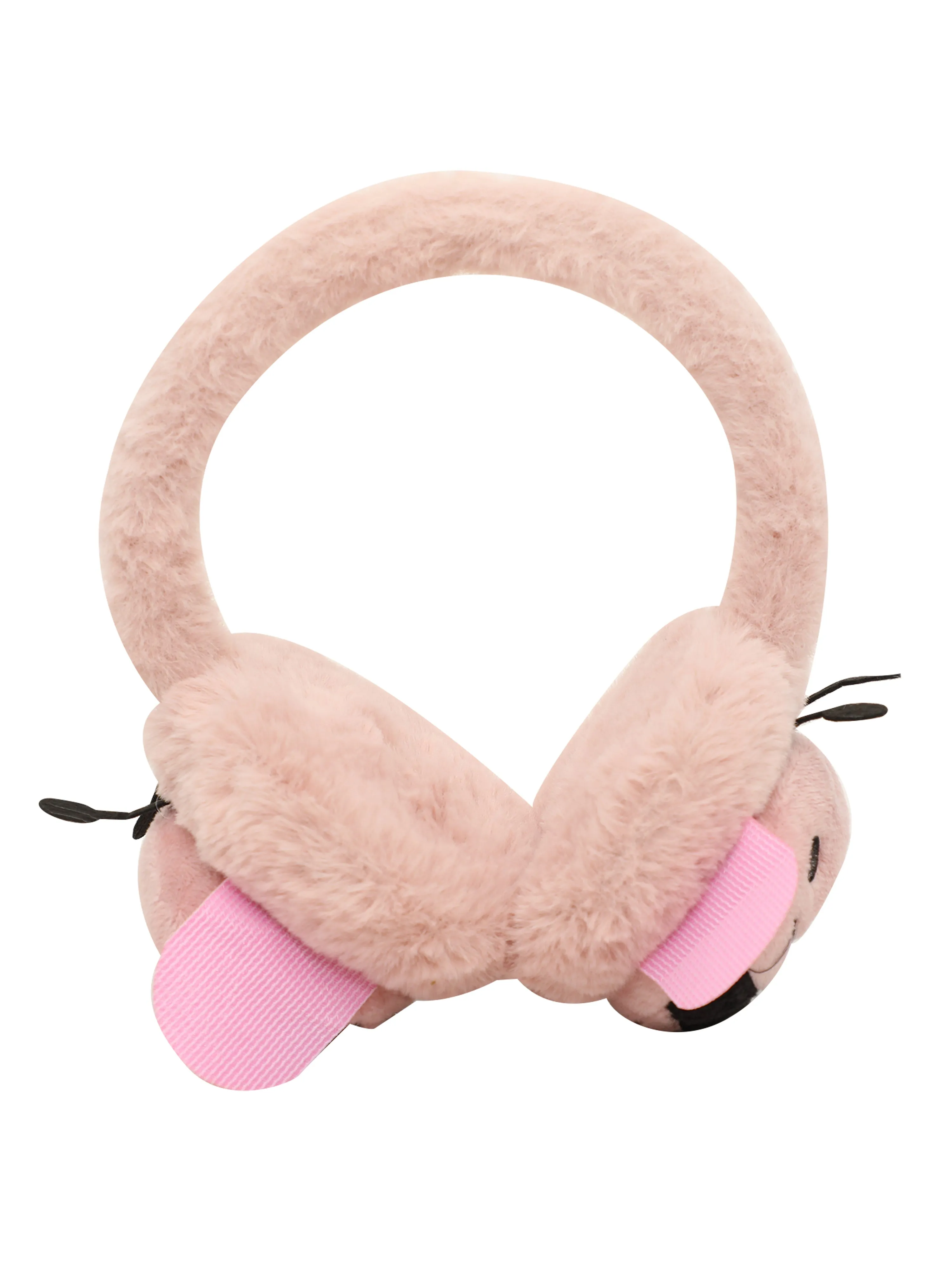 Fabseasons Checkered Winter Ear Muffs for Kids (6  years) and Adults