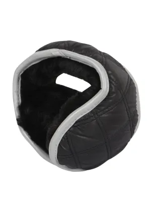 Fabseasons Foldable Winter Ear Muffs for Men & Women: Portable with Reflective Strip