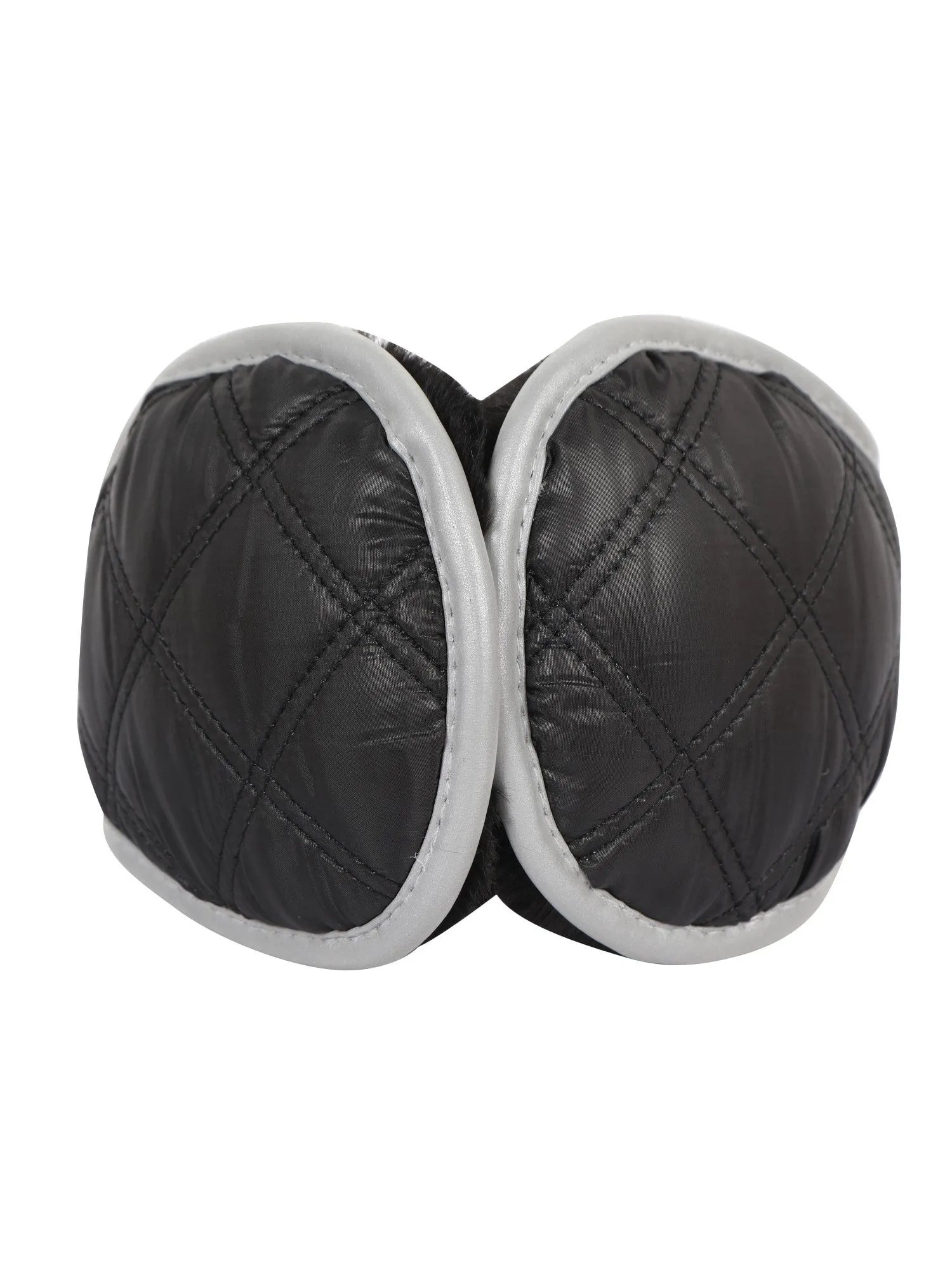 Fabseasons Foldable Winter Ear Muffs for Men & Women: Portable with Reflective Strip