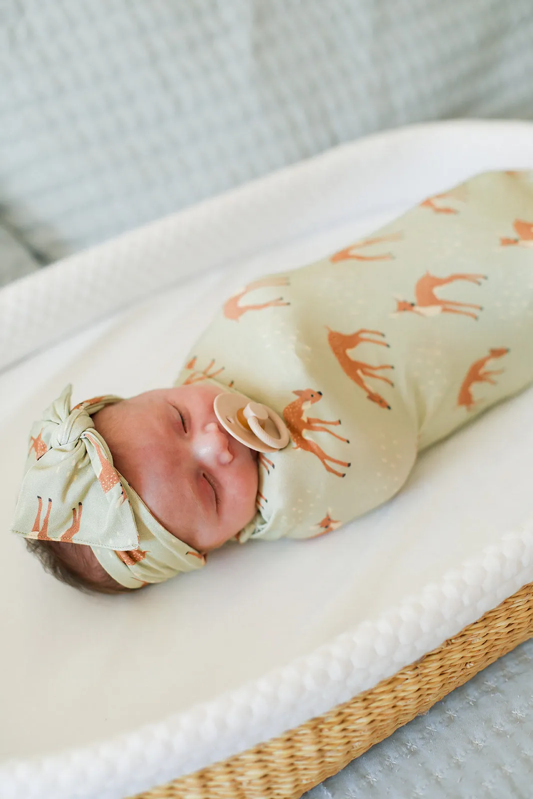 Fawn Field Bamboo Bow Headband