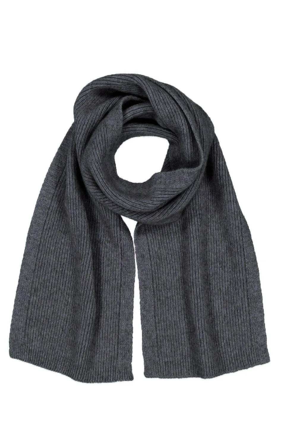 FINE RIB SCARF