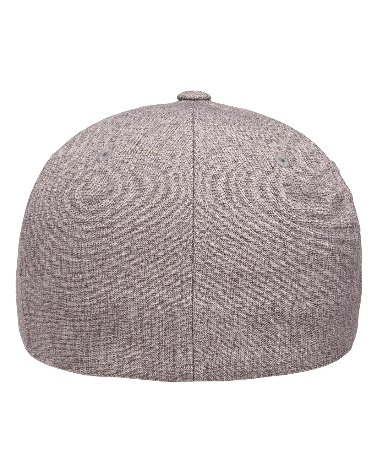 Flexfit Adult Heatherlight Branded Caps, Melange Grey