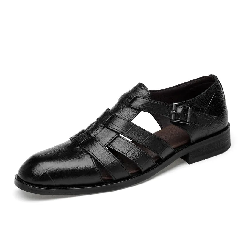 Formal Men's Comfortable Buckle Shoes