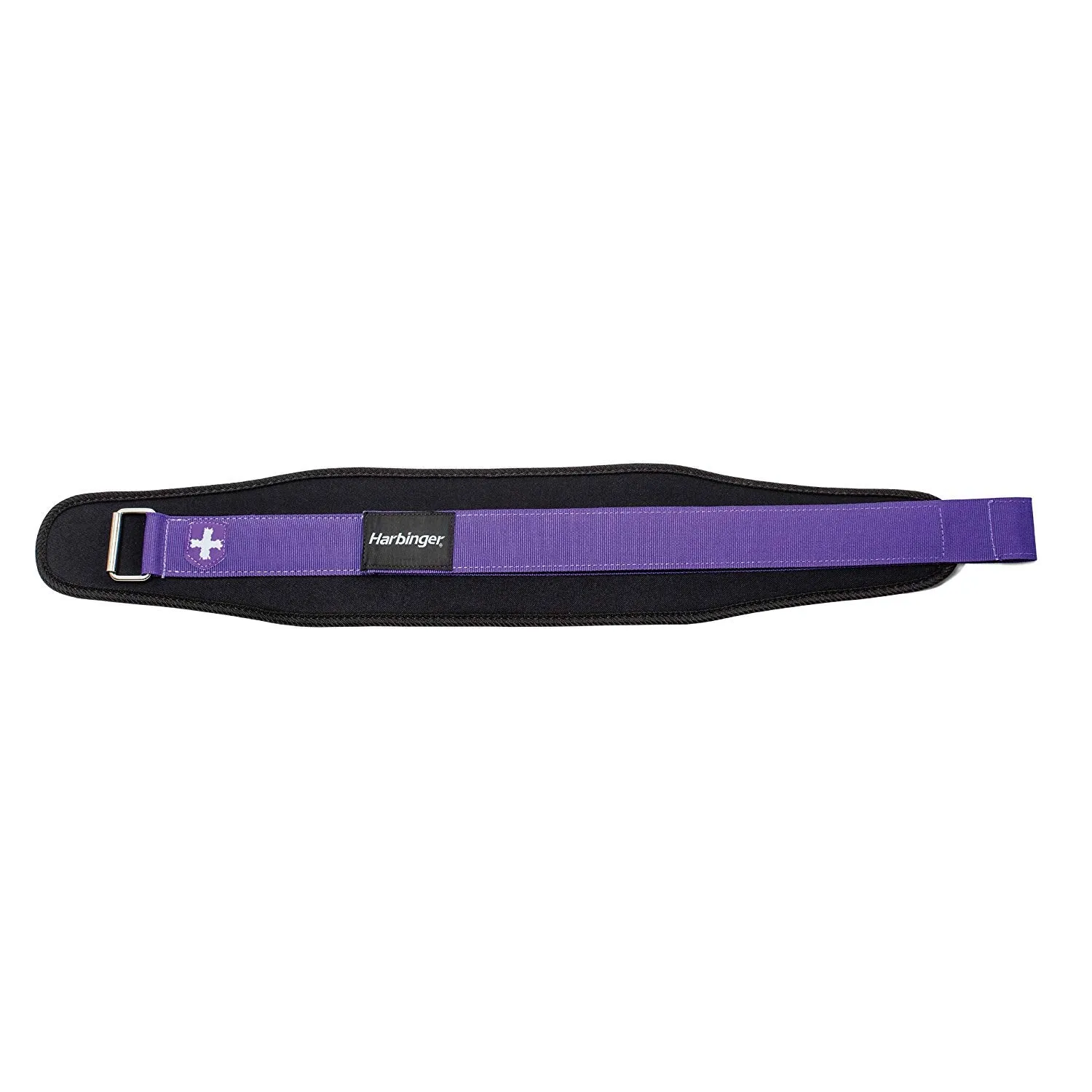 Harbinger Women's Nylon Weightlifting Belt with Flexible Ultralight Foam Core | Color Purple