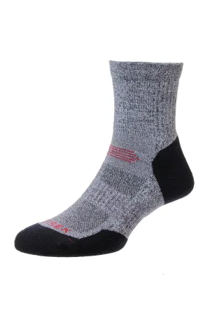 HJ Socks Protrek Light Hike Sock Blue Marl/Navy