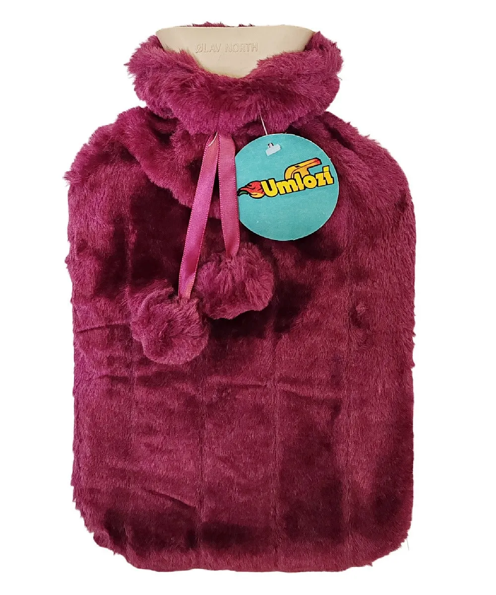 Hot Water Bottle & Fleece Cover