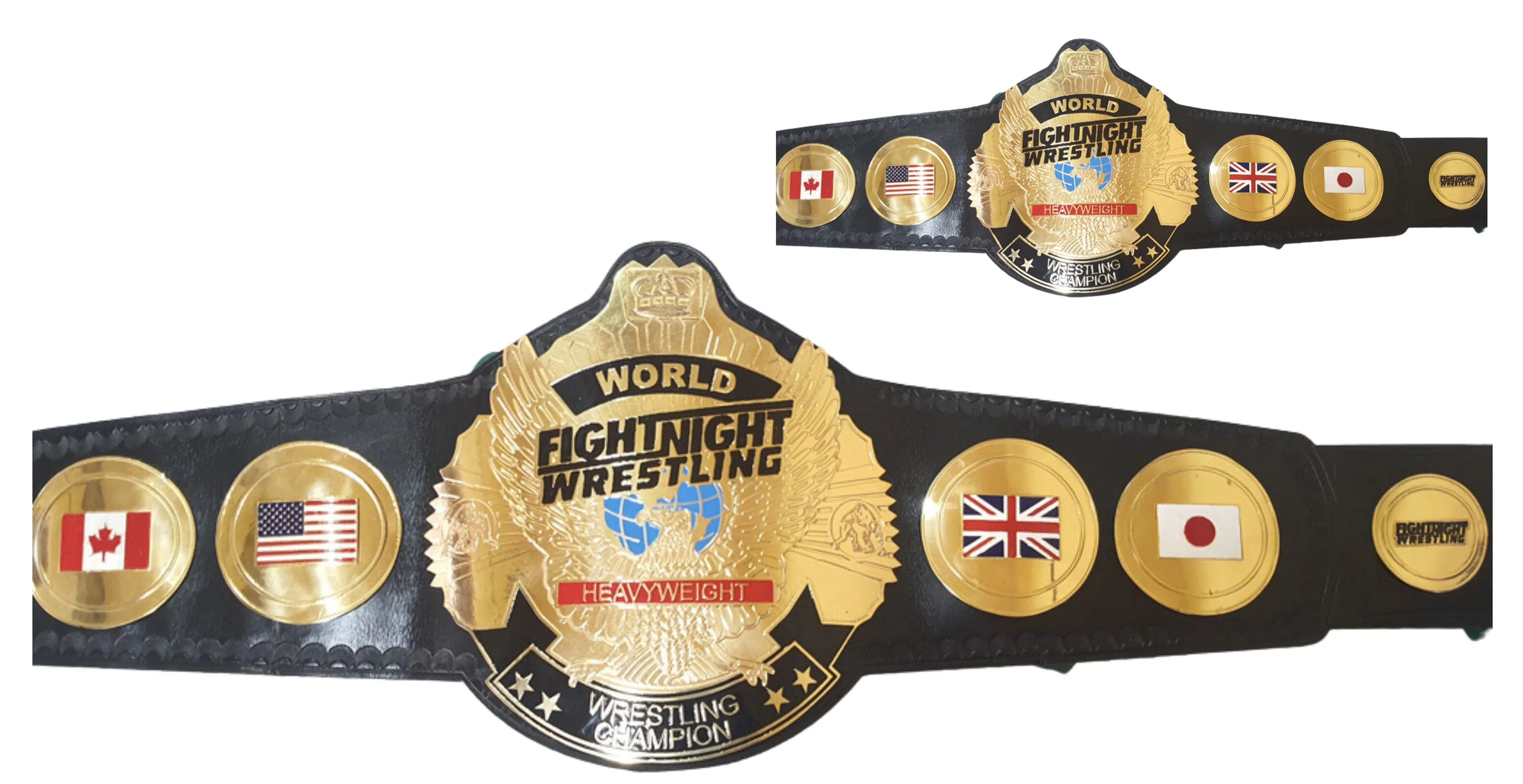 intercontinental Wrestling Championship Custom Belt 2MM-026