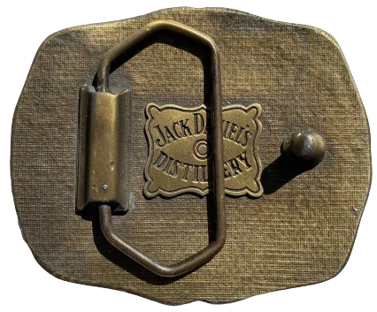 Jack Daniels Old No 7 Brand Whiskey Red Belt Buckle