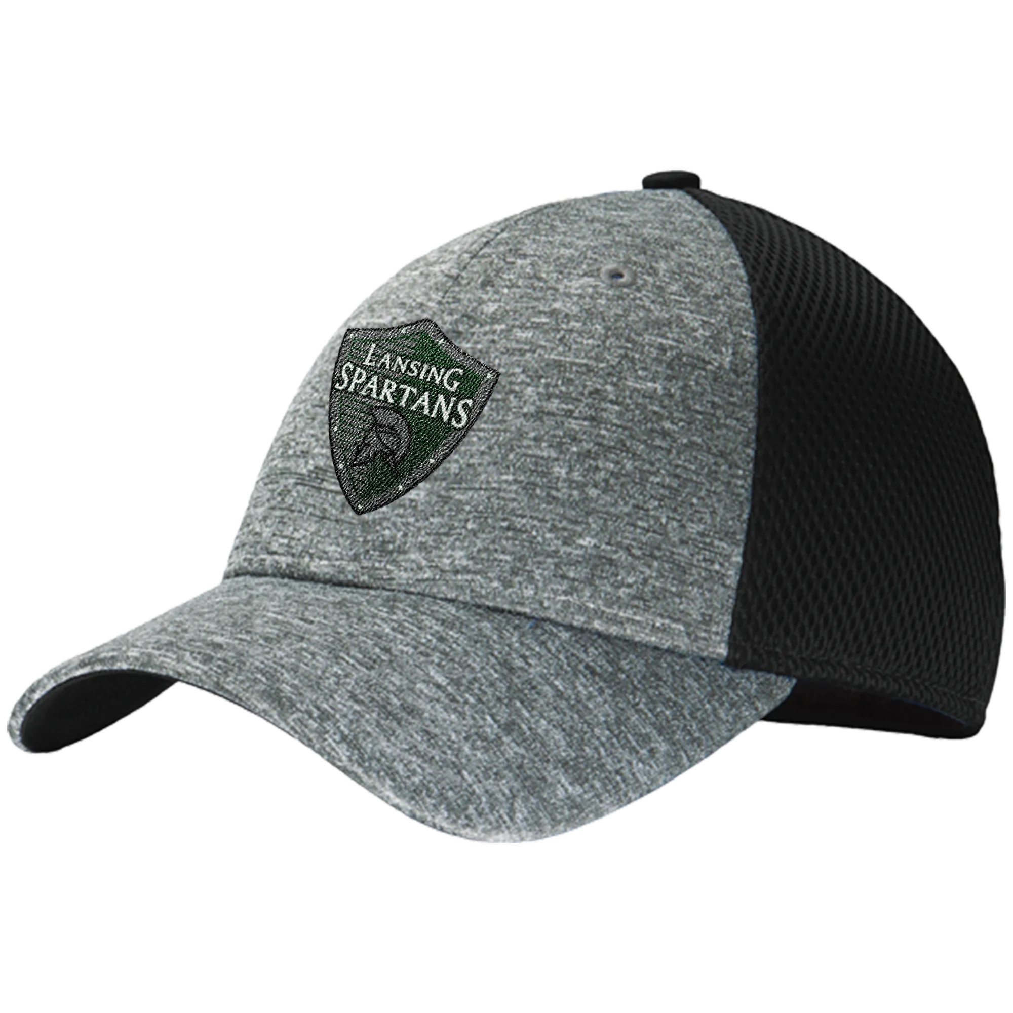 Lansing Spartans New Era Shadow Stretch Mesh Cap