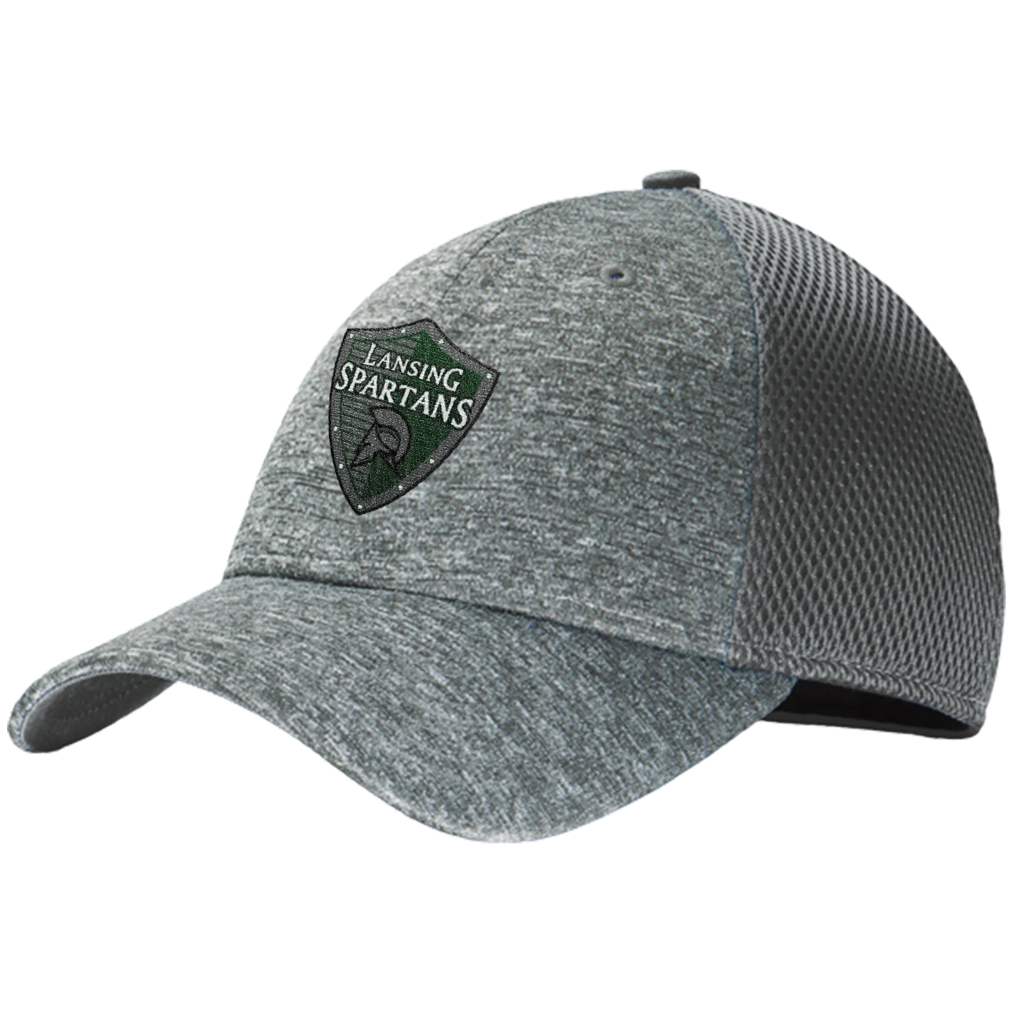 Lansing Spartans New Era Shadow Stretch Mesh Cap