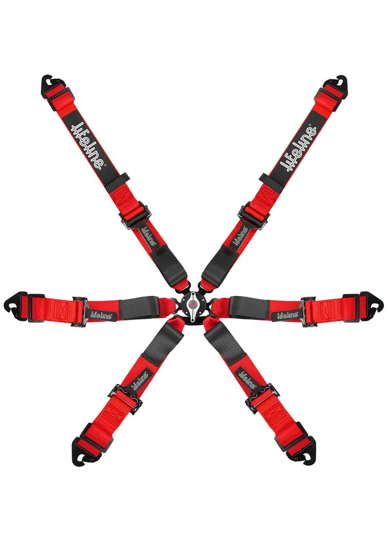 Lifeline Woodcote 6-Point Harness (FIA Approved)