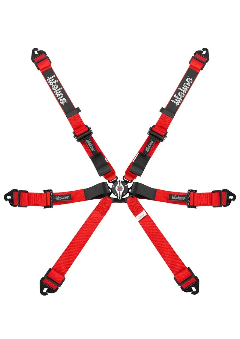 Lifeline Woodcote 6-Point Harness (FIA Approved)