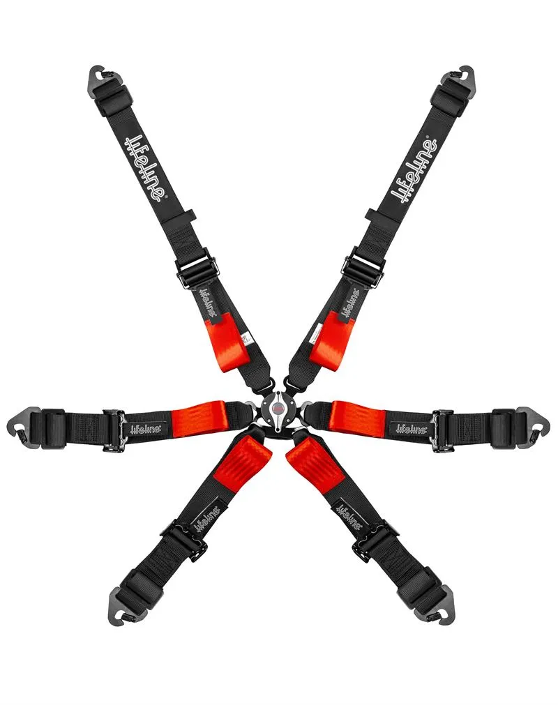 Lifeline Woodcote 6-Point Harness (FIA Approved)