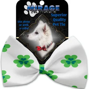 Lucky Charms Pet Bow Tie Collar Accessory With Velcro