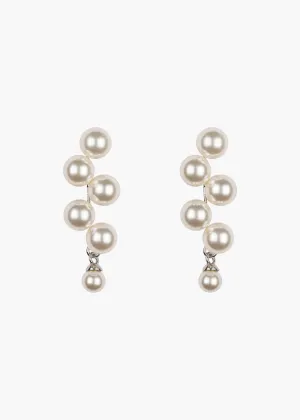 Marcella Earrings -- Silver