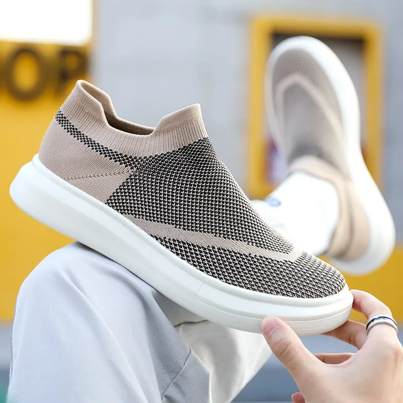 Men's Fashion Sneakers Breathable Comfortable Slip-On Shoes - 233