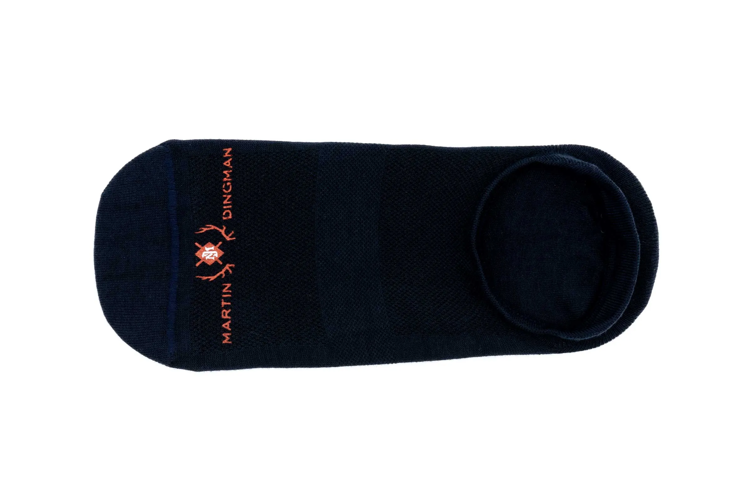 No Show Sneaker Pima Cotton Socks - Navy