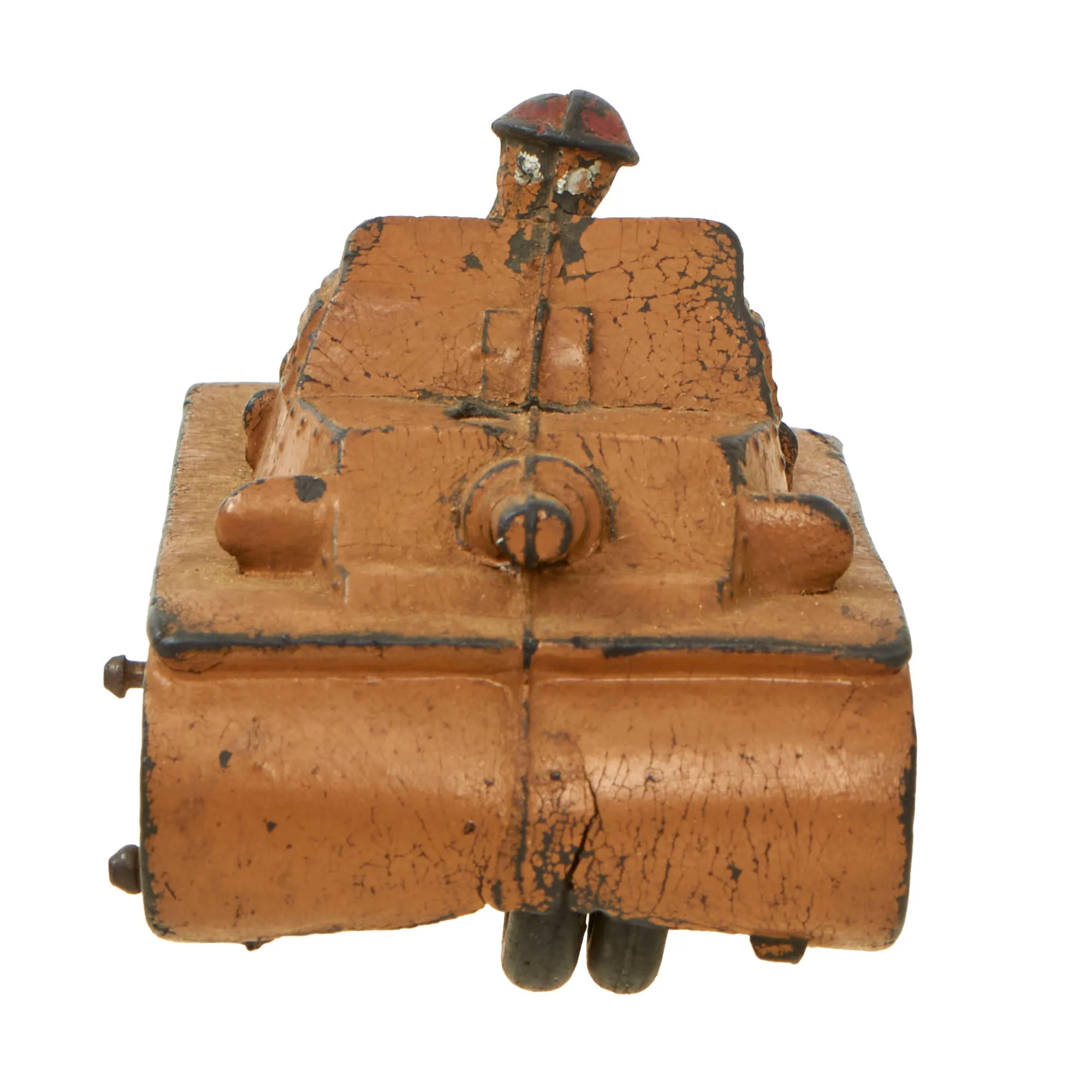 Original U.S. 1930s WWI Toy Tank Collection - Set of Four - Formerly A.A.F. Tank Museum Collection