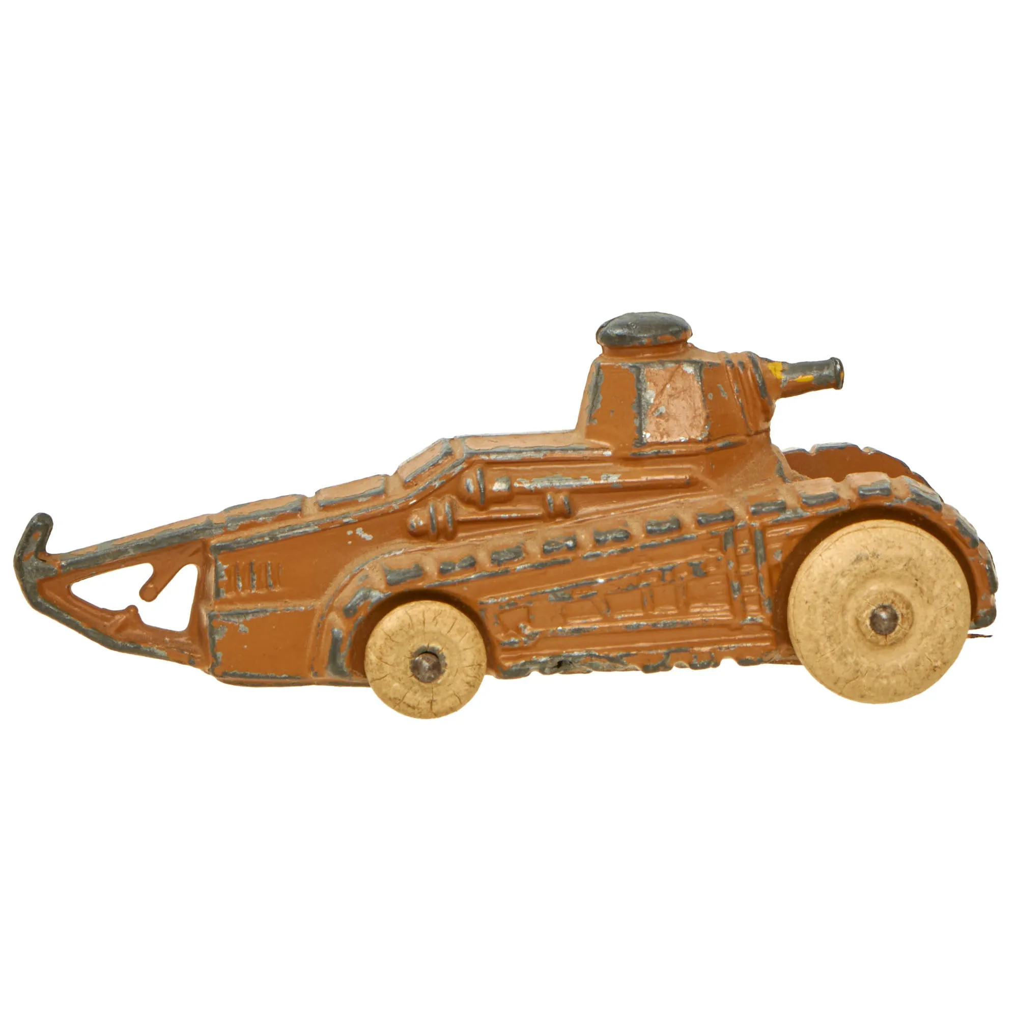 Original U.S. 1930s WWI Toy Tank Collection - Set of Four - Formerly A.A.F. Tank Museum Collection