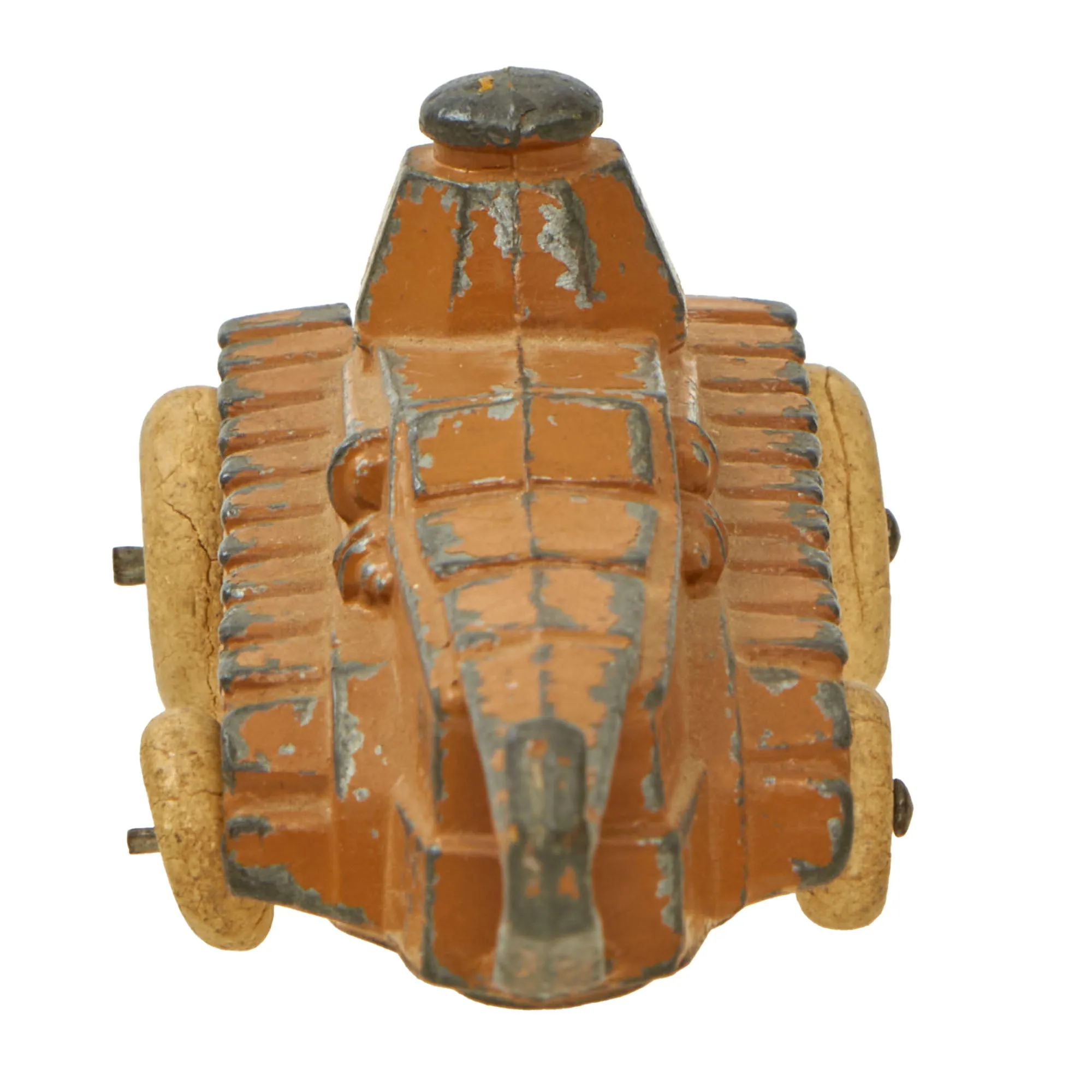 Original U.S. 1930s WWI Toy Tank Collection - Set of Four - Formerly A.A.F. Tank Museum Collection