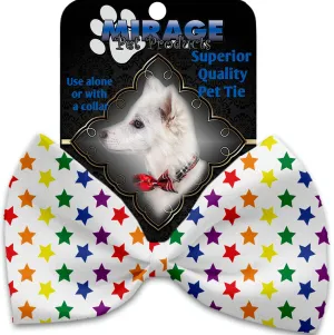 Rainbow Stars Pet Bow Tie