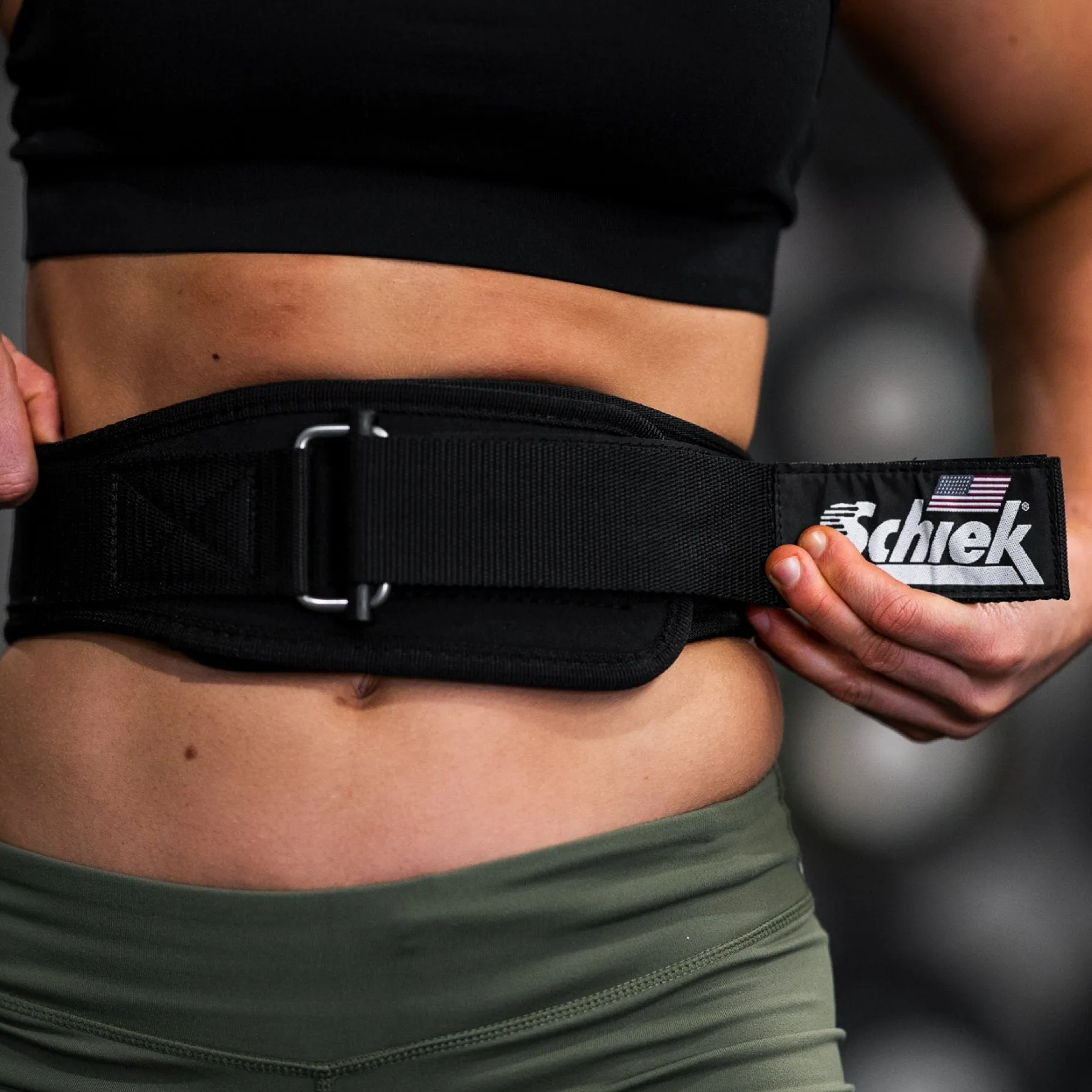 Schiek Weightlifting Belt - Black