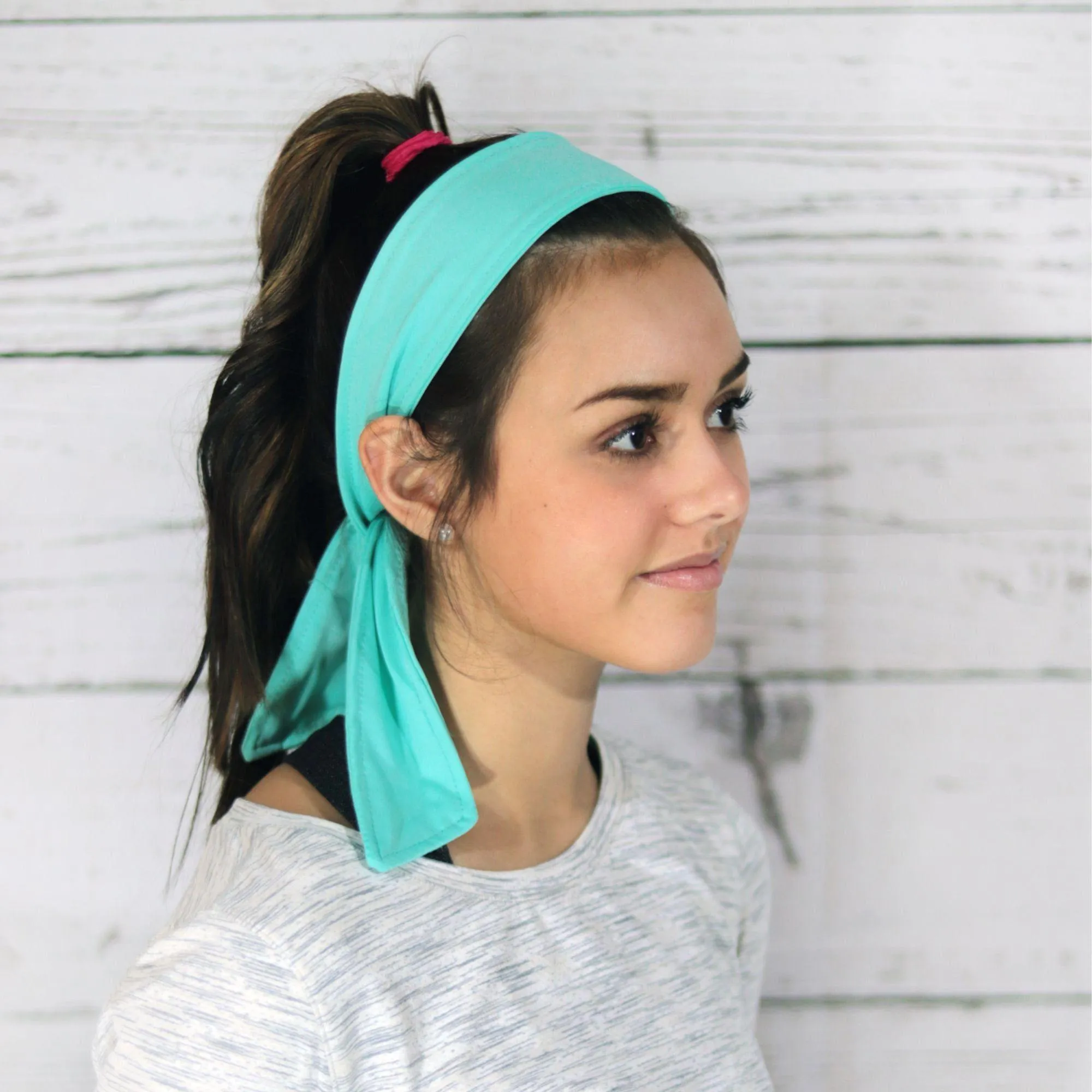 Sea Foam Tie Headband