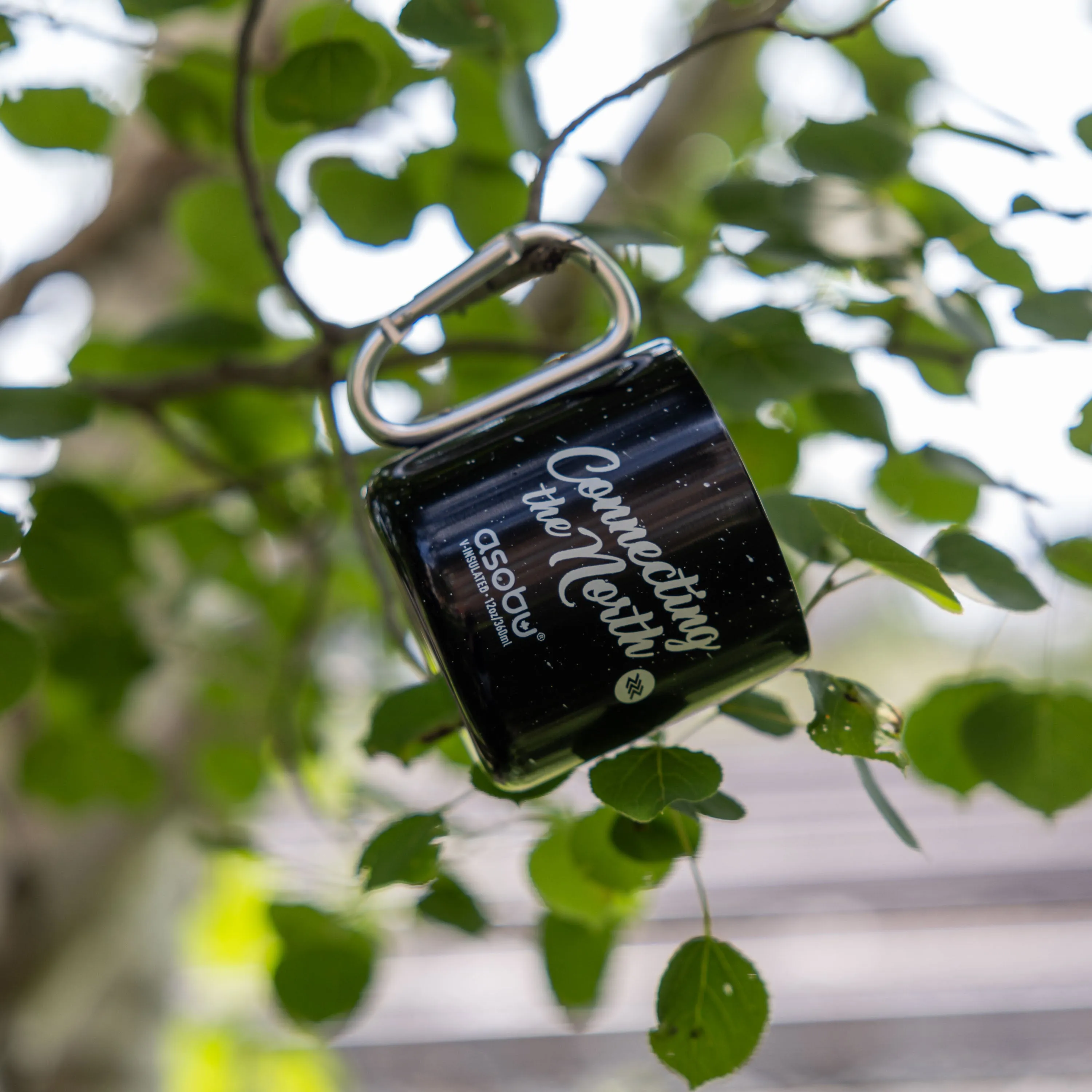 Stainless Steel Carabiner Camping Mug