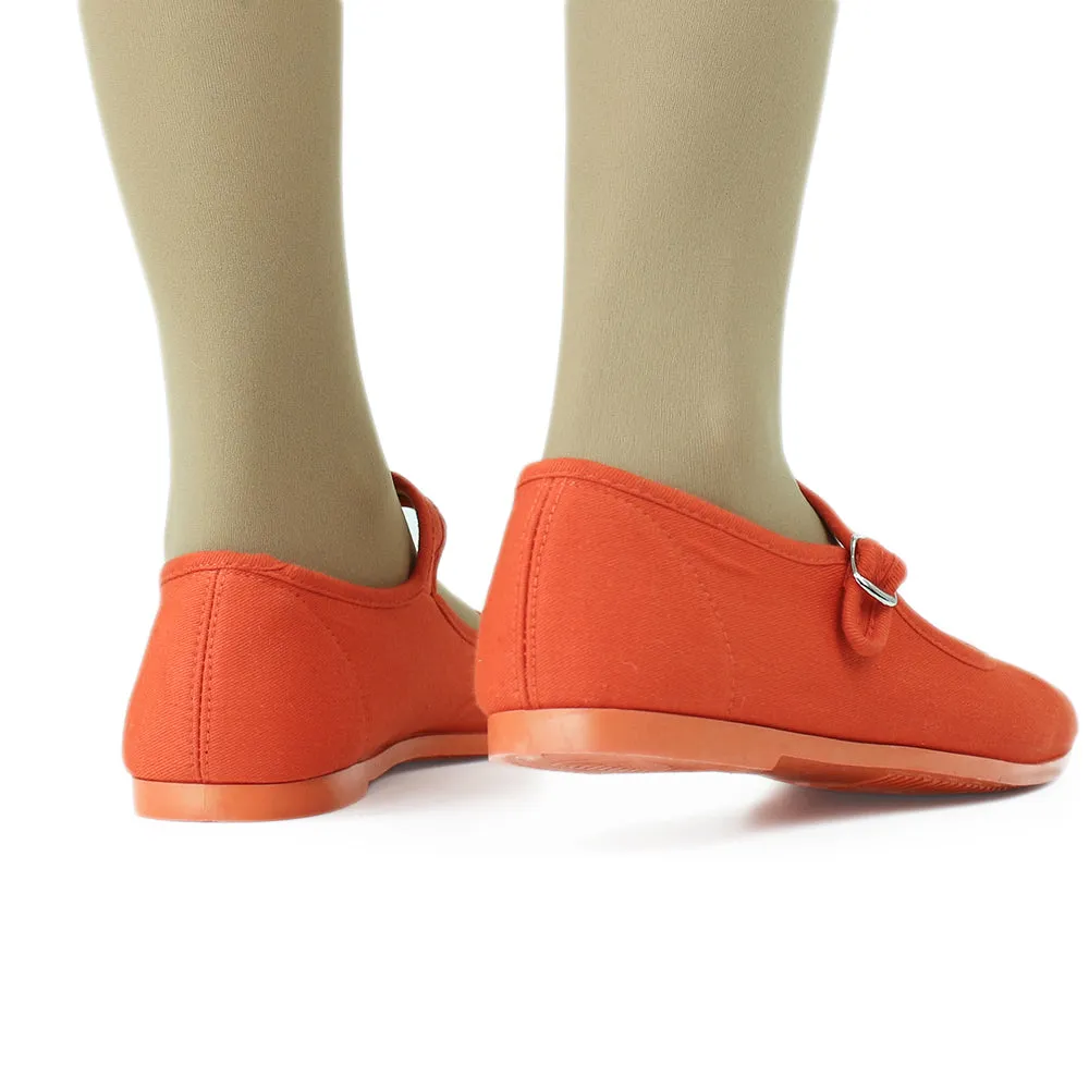 Women's Comfortable Plain Flat,Orange